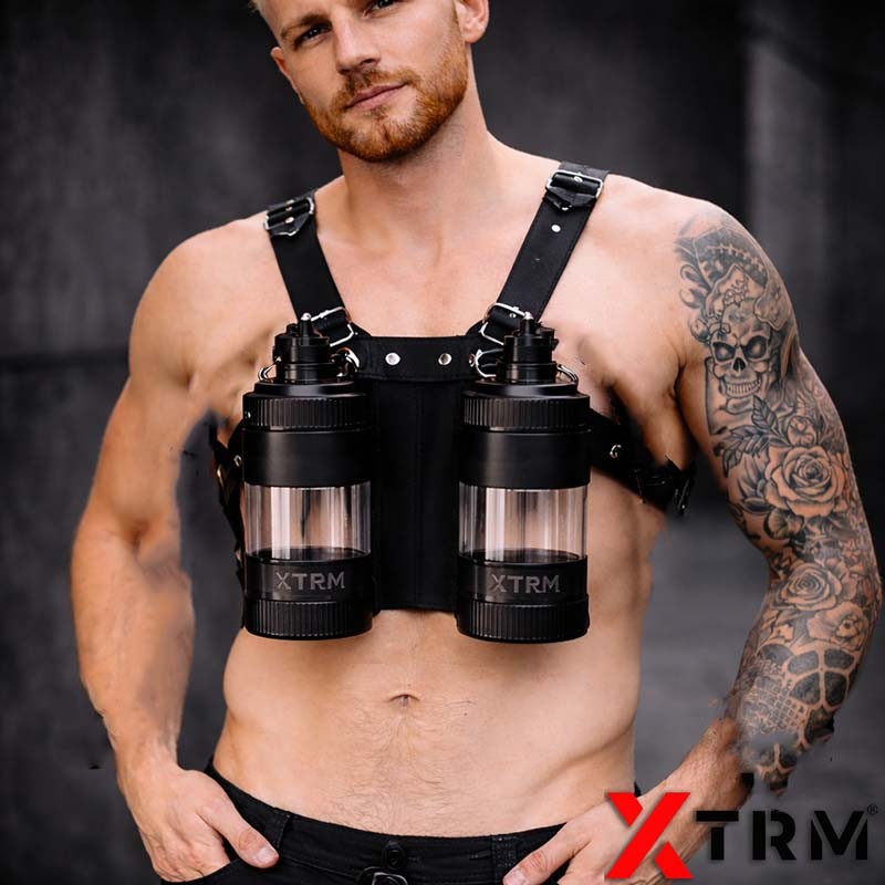 XTRM Aroma Twin Tank Harness System vorne getragen