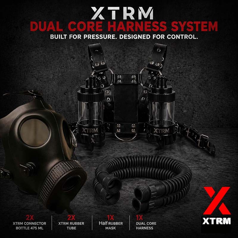 XTRM Twin Tank Harness mit Full Mask Variante